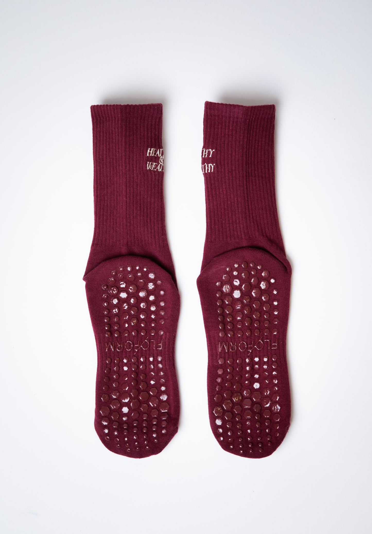 Healthy & Wealthy in Maroon