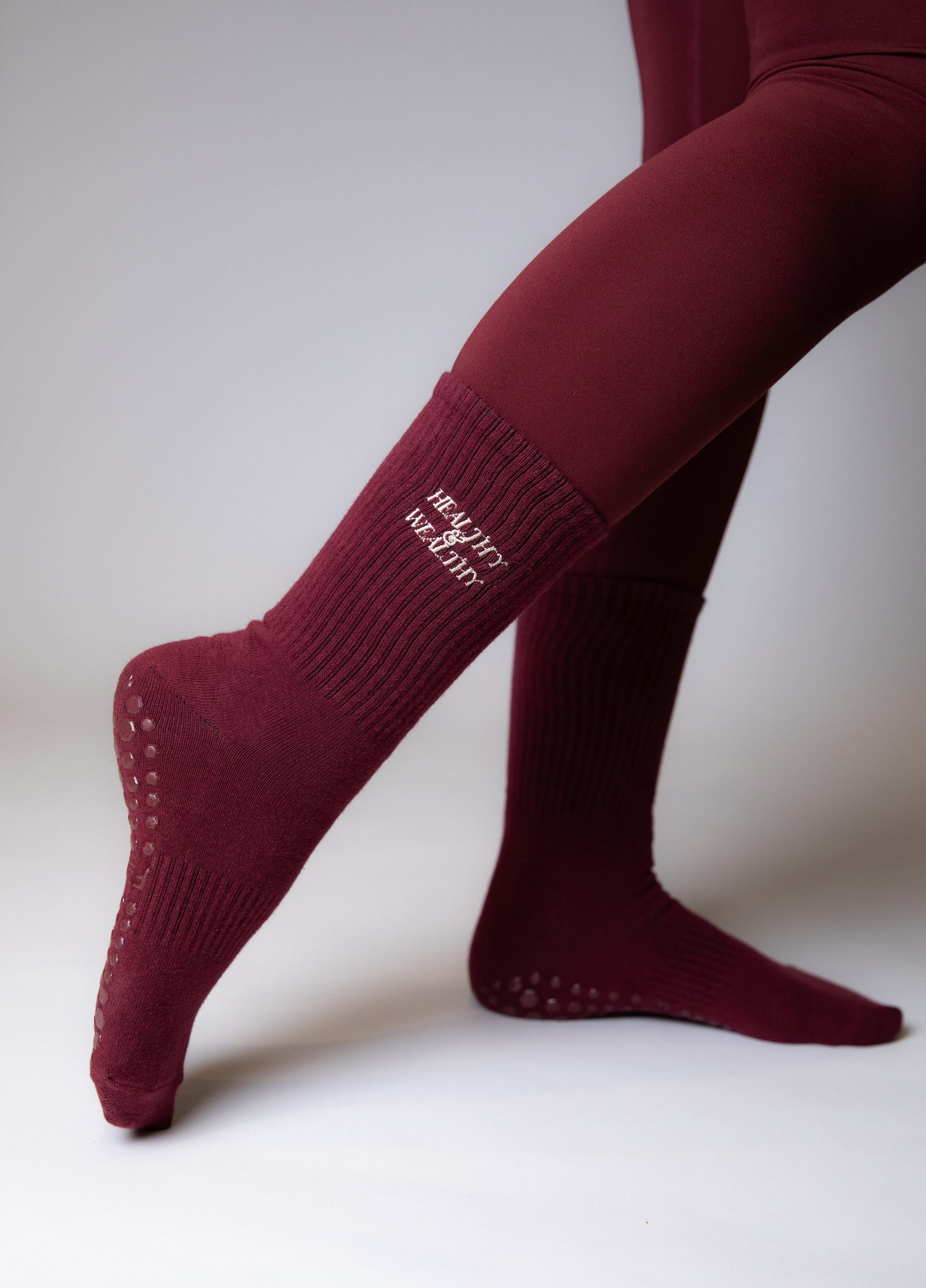 Healthy & Wealthy in Maroon