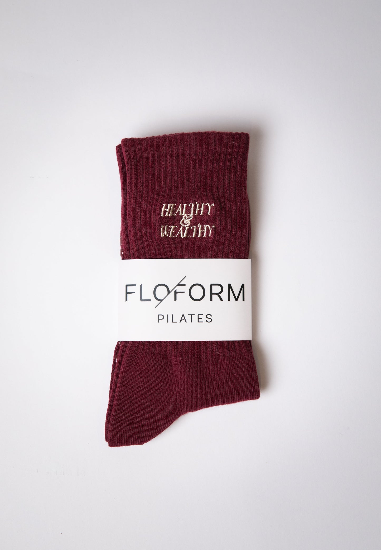 Healthy & Wealthy in Maroon